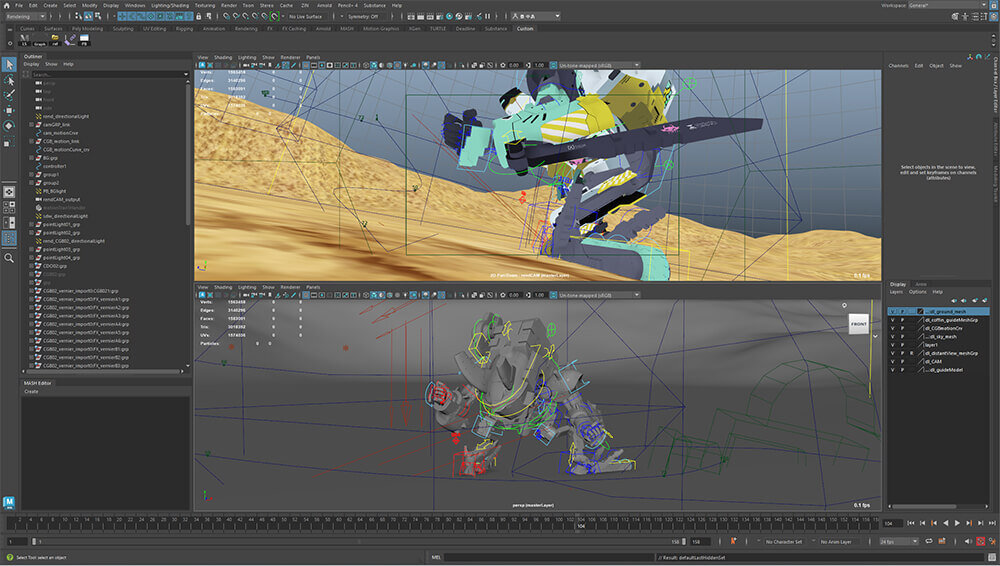 AMD×旭プロダクションコラボPC第2弾！ レンダリングを伴うすべてのCG